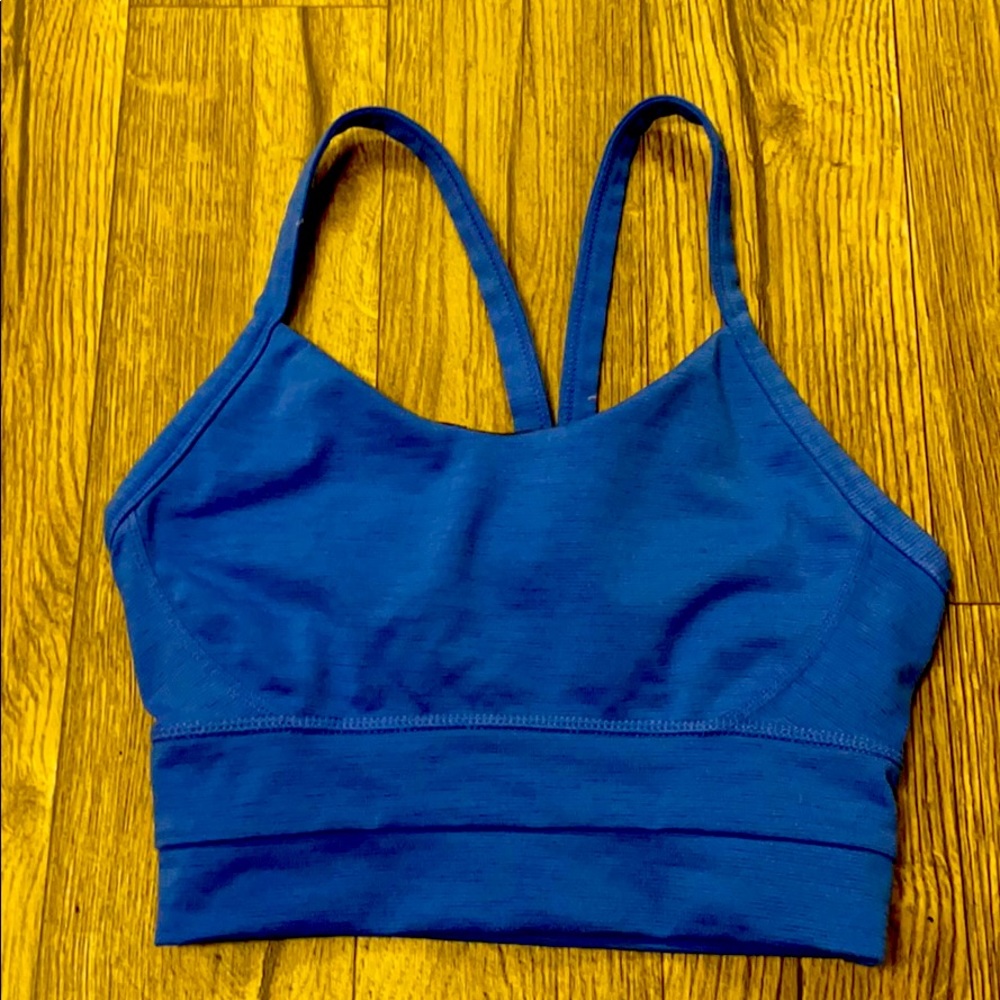 Manduka Sports/Yoga Bra Blue XS